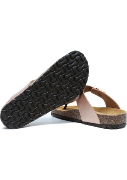 KS8871SK Soft Step Kadın Parmak Arası Mantar Terlik 36-41 44 - Rose Gold fırsatları