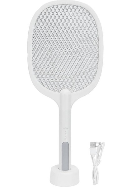 LTD-638 USB Şarjlı Uv Işıklı Elektrikli Sivrisinek Öldürücü Raket Sinek Öldürücü Sineksavar