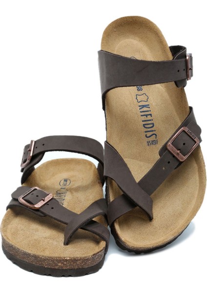 KS10261SK Soft Step Kadın Mantar Terlik 36-41 03 - Kahve fiyatları