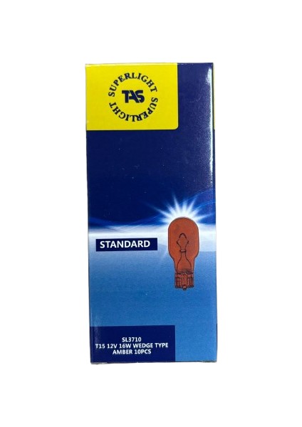 T15 Turuncu 12V 16W Stop Ampulü 10 Adet Fiyatıdır fiyatları