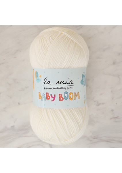 Baby Boom Ekru El Örgü İpi - 19 - 34116
