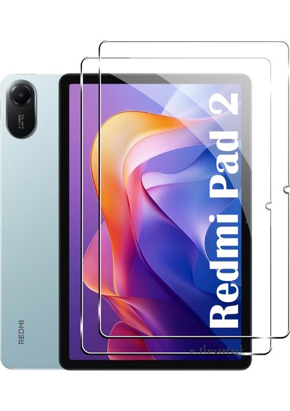 Xiaomi Redmi Pad 2 11 Inç 2025 Ekran Koruyucu Şeffaf Cam Nano Esnek Kırılmaz Tablet Camı 9h