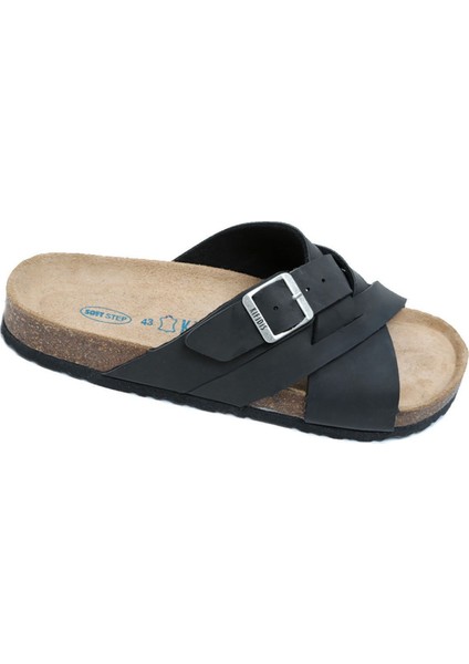 KS0762SE Soft Step Erkek Mantar Terlik 40-46 04 - Mat Siyah fiyatları
