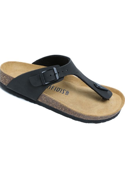 KS8871SK Soft Step Kadın Parmak Arası Mantar Terlik 36-41 04 - Mat Siyah modelleri