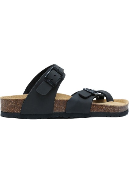 KS10261SK Soft Step Kadın Mantar Terlik 36-41 04 - Mat Siyah