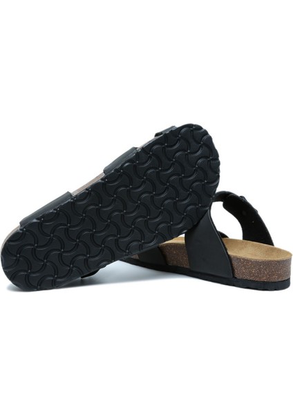 KS10261SK Soft Step Kadın Mantar Terlik 36-41 04 - Mat Siyah fırsatları