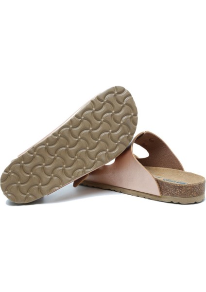 KS10260SJ Kifidis-Kids Soft Step Çocuk Çift Bantlı Mantar Terlik 30-35 44 - Rose Gold fırsatları