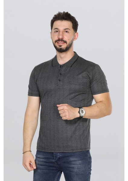 Erkek Baba Tişört Yakalı Cepli Desenli Model Klasik Kesim fiyatları