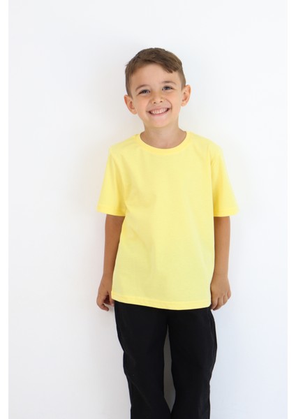 Unisex Basic Baskısız Tişört fiyatları