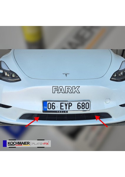 Çerçevesiz Plaka Tutucu Plakalık modelleri