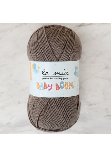 Baby Boom Gri El Örgü İpi - 1921 - 34143