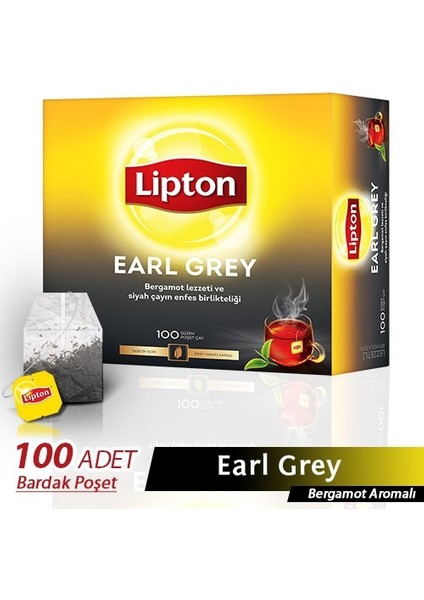 Earl Grey 100 'lü Bardak Poşet Çay