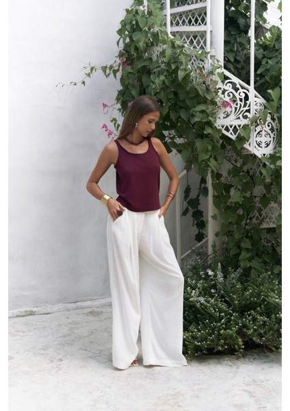 Salnor Basic Bordo Crop indirimleri