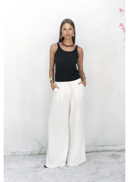 Salnor Basic Siyah Crop