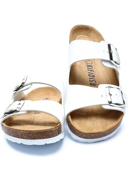K10260SK Kifidis Kadın Mantar Terlik 36-41-Beyaz/white - 36 fiyatları