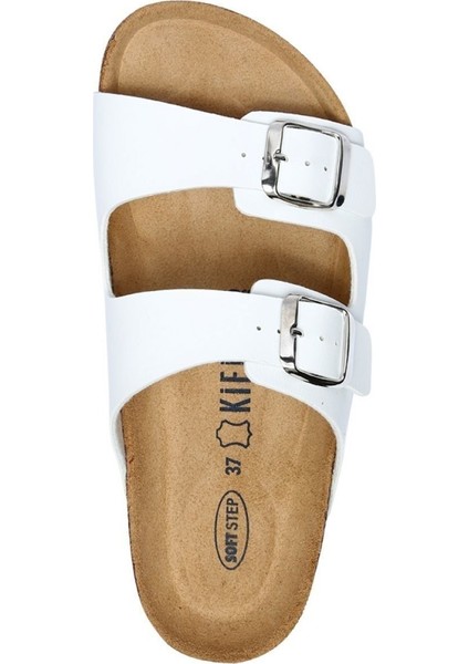 K10260SK Kifidis Kadın Mantar Terlik 36-41-Beyaz/white - 36 fırsatları