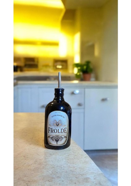Home Amber 500 ml Cam Zeytinyağı Yağdanlık Şişesi Vintage Ayçiçek Yağlık modelleri
