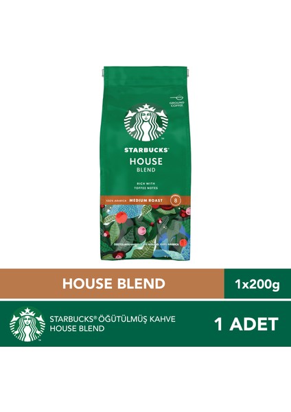 House Blend Öğütülmüş Kahve 200 gr