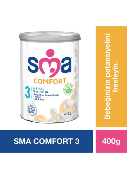Comfort 3 400 gr 1-3 Yaş Devam Sütü
