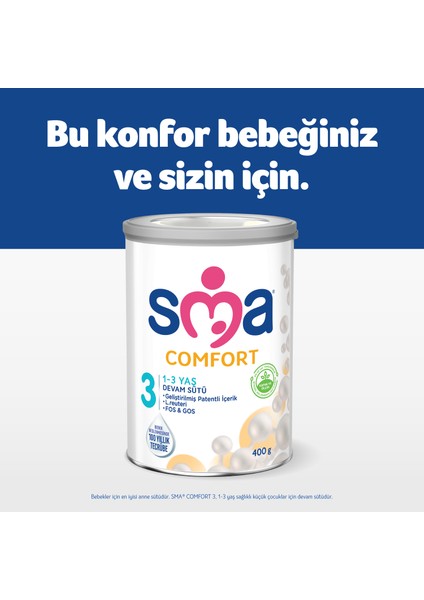 Comfort 3 400 gr 1-3 Yaş Devam Sütü