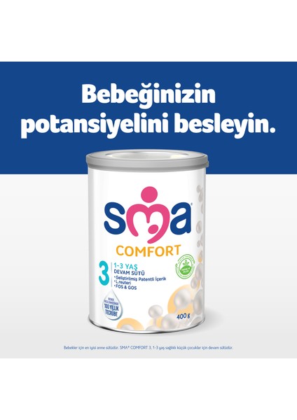 Comfort 3 400 gr 1-3 Yaş Devam Sütü