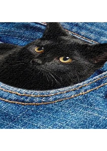 Kadın Akın Kumaş Polyester Açık Günlük Kedi Baskı Hafif ve Dayanıklı Taşıma Çantası (Yurt Dışından) modelleri