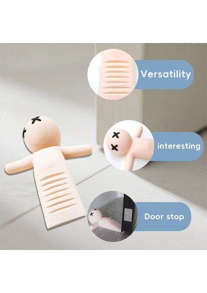 Yeni Komik Kötü Adam Çocuk Güvenlik Çarpışma Önleyici Ev Kapı Engelleyici (Yurt Dışından) fırsatları