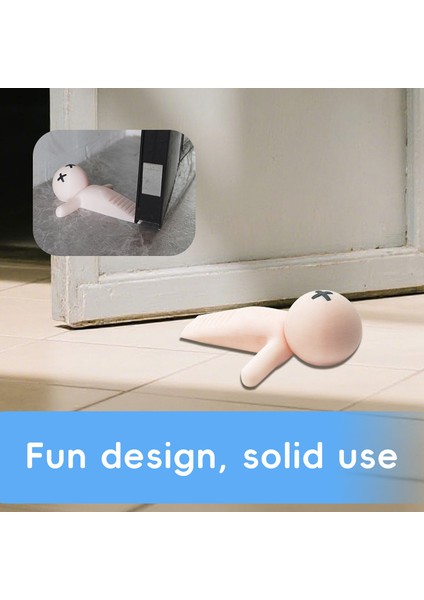 Yeni Komik Kötü Adam Çocuk Güvenlik Çarpışma Önleyici Ev Kapı Engelleyici (Yurt Dışından) indirimleri