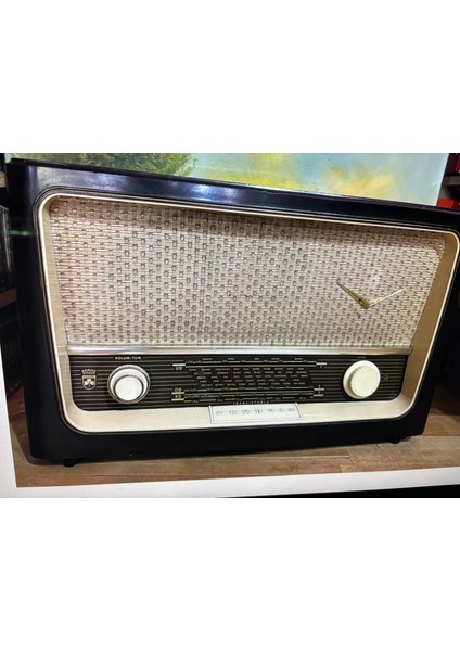 Antika Grundig Radyo - Fm Kiti Takılmıştır - 51 cm 32 cm 20 cm Ölçülerinde