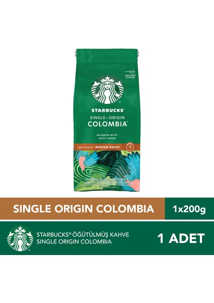 Colombia Öğütülmüş Kahve 200 gr