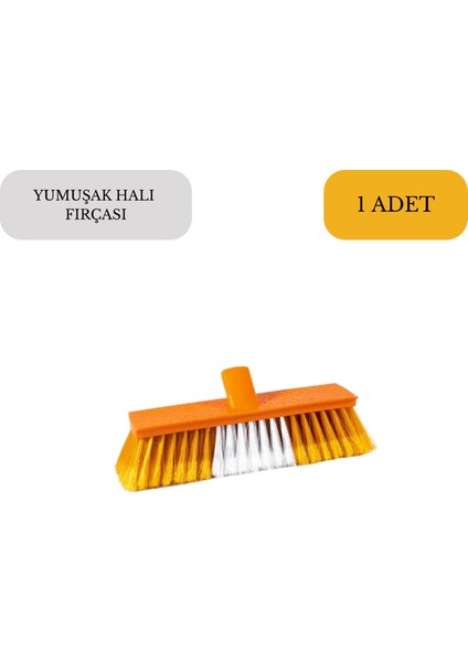Yumuşak Yer Halıyıkama Fırçası + Metal Sap 130 cm fiyatları