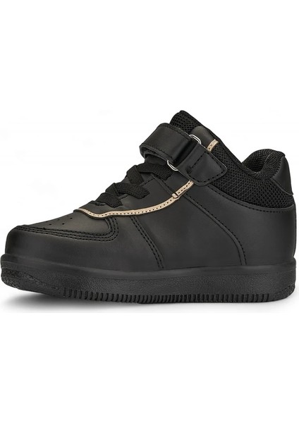 Wolf Erkek Çocuk Ortopedik Rahat Kaymaz Taban Siyah Sneaker fiyatları