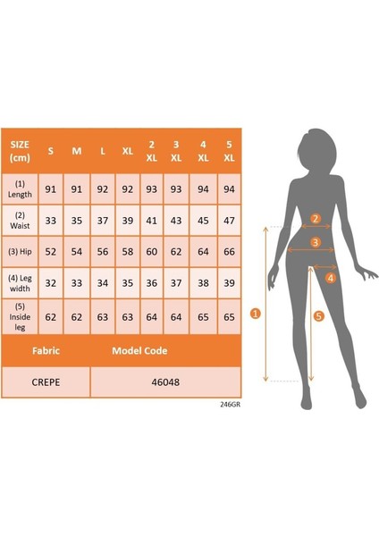 Ipeksi Kadın Yüksek Bel Krep Pantolon fırsatları