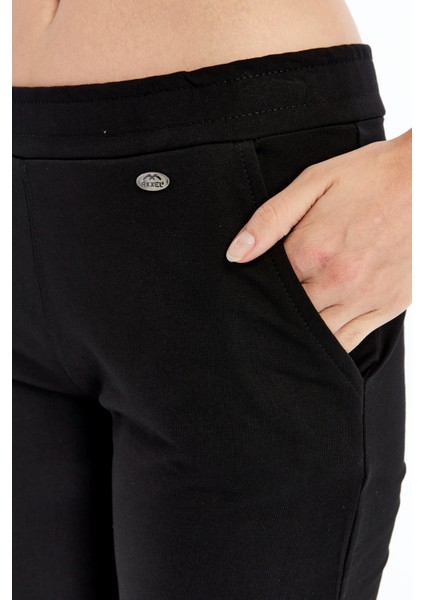 Kadın Siyah Kapri Büyük Beden Eşofman ALTI-K225 fiyatları