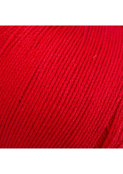 Lux Mercerized Cotton Kırmızı El Örgü İpi - 19 - 33745 fiyatları