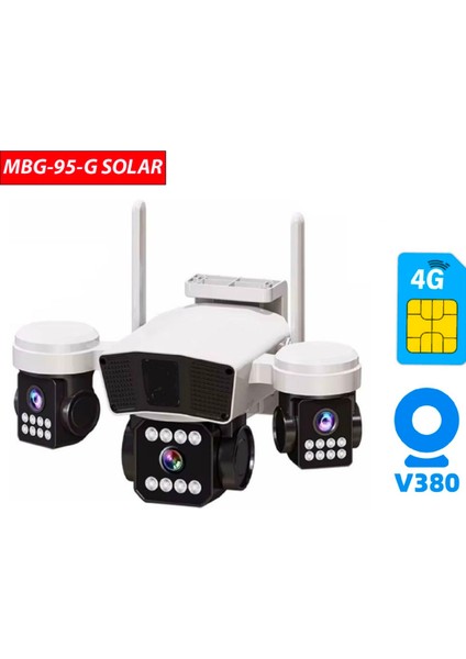 Mbg-95-G Solar Ptz Güvenlik Kamerası