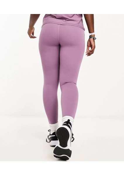Dri Fit Universa High Rise 7/8 Length Kadın Yüksek Bel Lazer Kesim Toparlayıcı 2 Cepli Dalgıç Kumaş Tayt Lila fiyatları