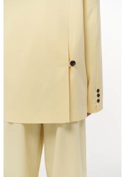 Kaylee Sarı Blazer