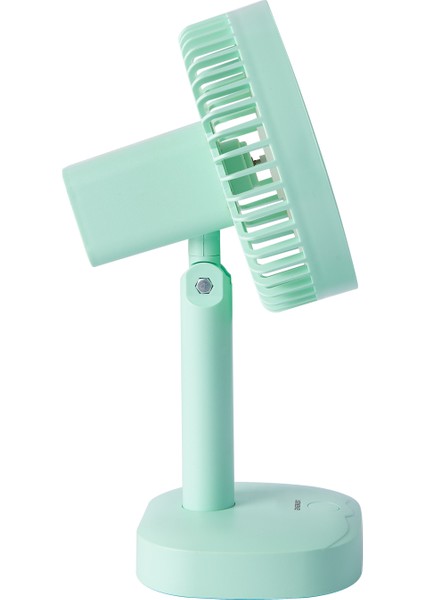EFN-510 Yeşil- Sarı 1200MAH 5 Inç 3 Hız Kademeli Dönebilen Masaüstü USB Fan modelleri