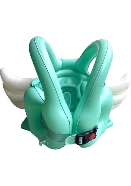 Çocuklar Yüzen Köpük Güvenlik Can Yeleği Kollu Kolçaklar Yüzmek Daire Tüp Halka Yüzme Şişme Yelek Yeşil L (Yurt Dışından)