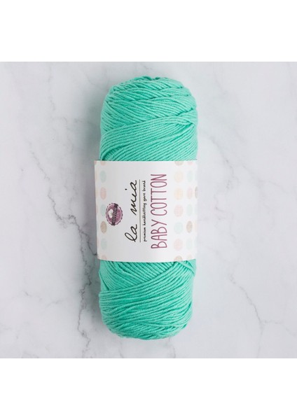 Baby Cotton Su Yeşili El Örgü İpi - L027 - 33649