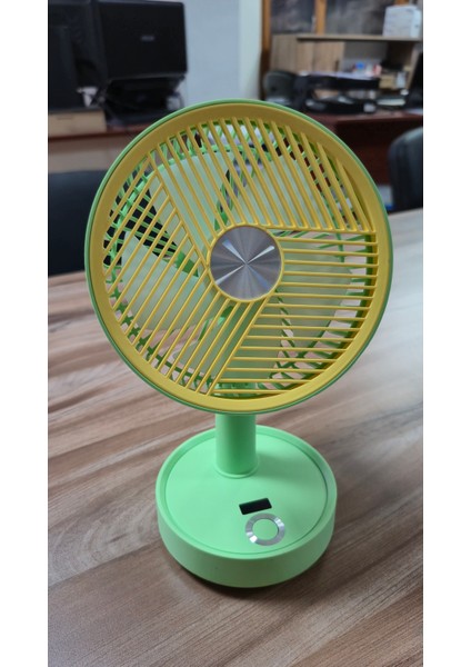 Masaustu Ayarlanabılır Dıjıtal Kademelı Fan 8038