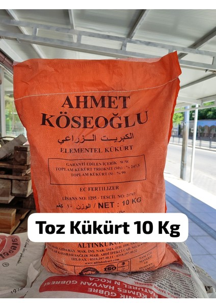 Sarı Kükürt 10 kg | Yılan ve Akrep Kovucu Güçlü Formül