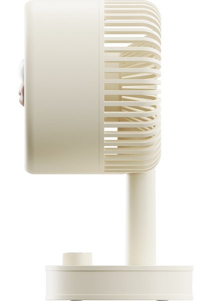 EFN14 Krem 1200MAH 3 Hız Kademeli Masaüstü USB Fan fırsatları