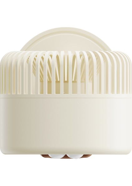 EFN14 Krem 1200MAH 3 Hız Kademeli Masaüstü USB Fan