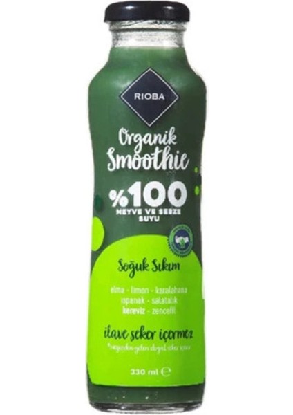 Organik Meyve ve Sebze Suyu 5'li 330 ml