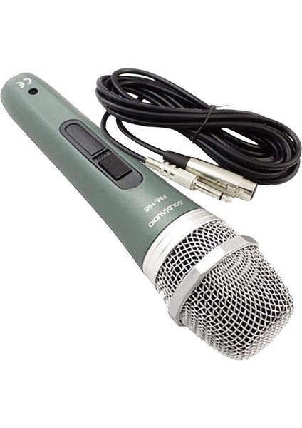 🎤 Gold Audio FM-198B Dinamik El Mikrofonu – 600 Ohm, 5 Metre Kablolu fiyatları