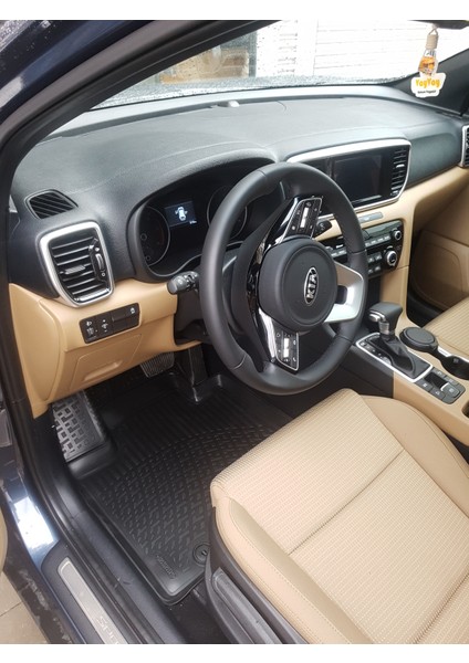 Kıa Sportage Iv 3D Siyah Havuzlu Paspas 2016 ve 2021