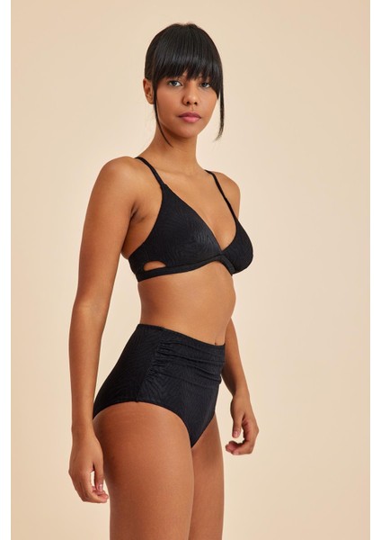 Bali Siyah Dolgusuz Pedli Üçgen Toparlayıcı Bikini Takım fiyatları