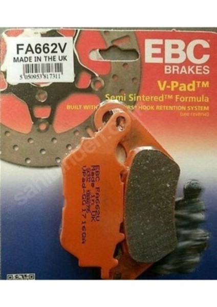 Arka Fren Balatası Yarı Sinter FA662V Yamaha Mt-25 Abs fiyatları